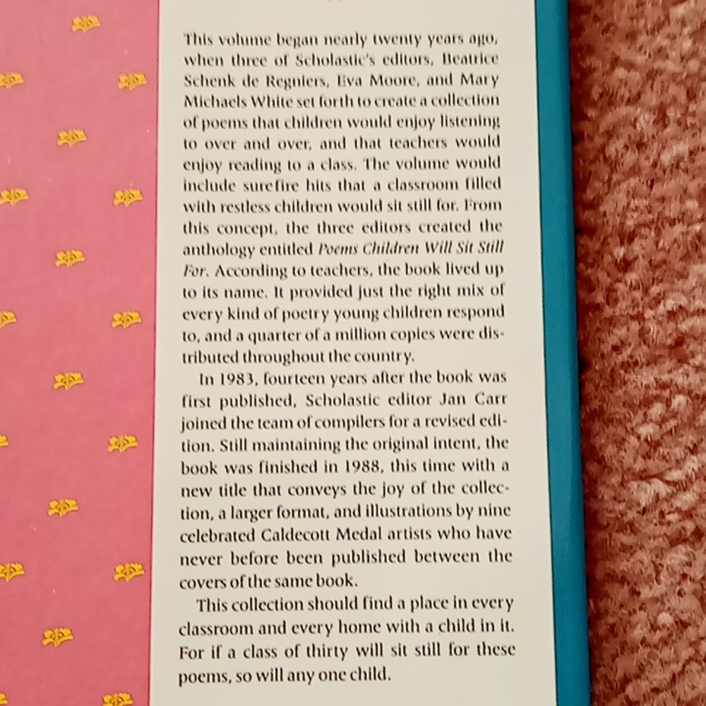 Sing a Song of Popcorn Book - Picture 7 of 7